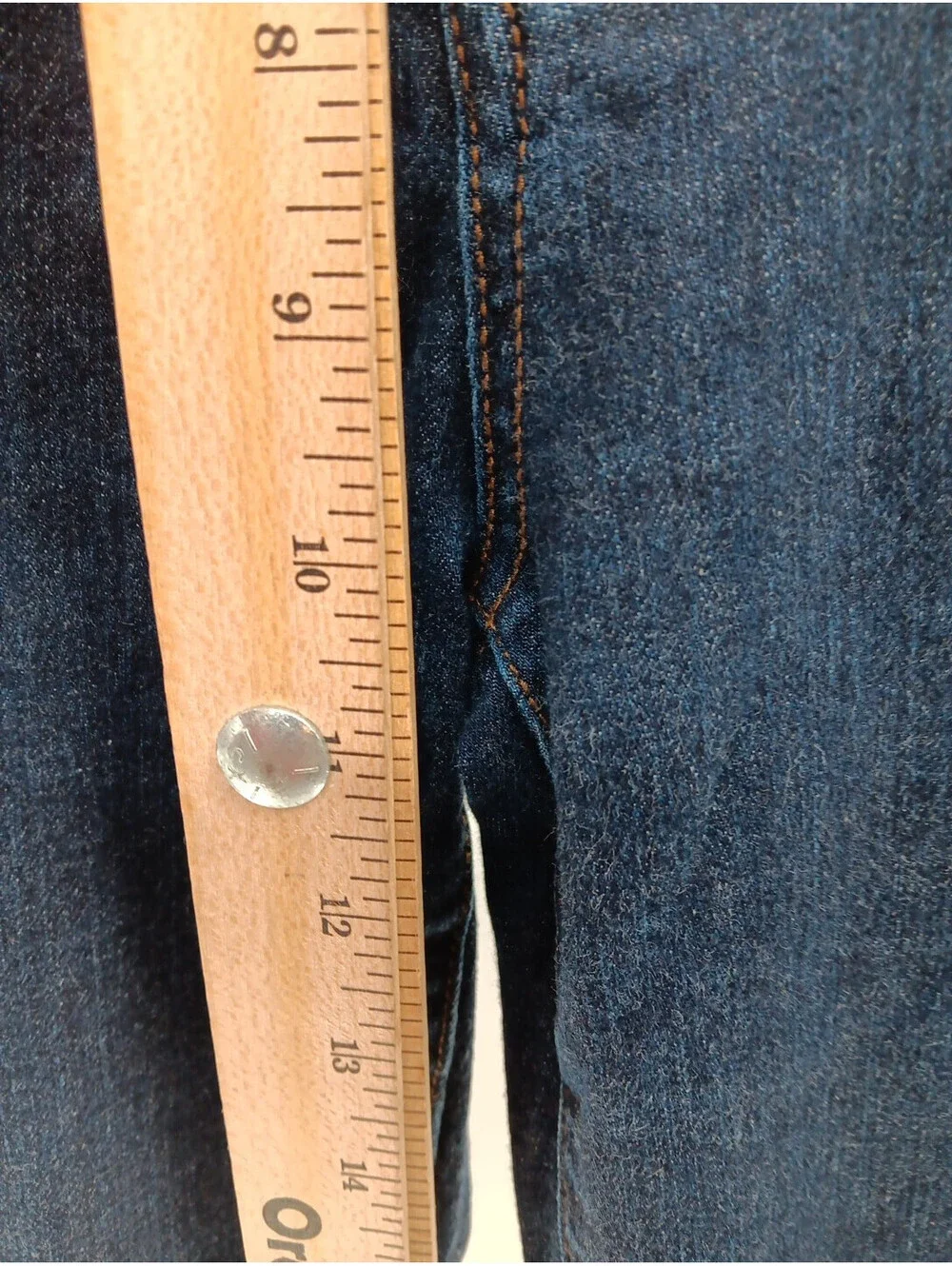 J.Crew Jeans Women's 31 Blue Denim Stretch Mid Rise Dark Wash Casual Preppy